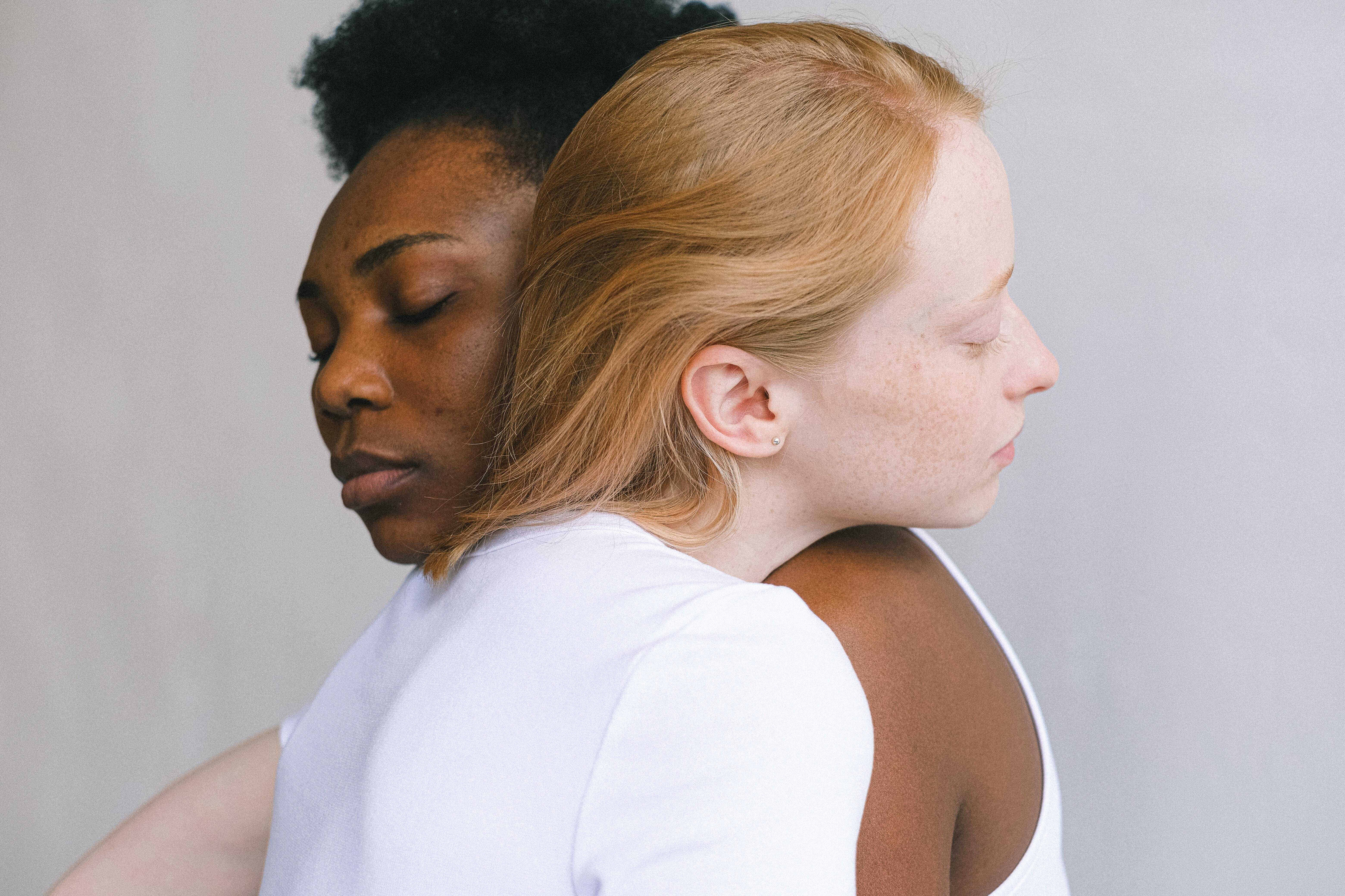 Two people hugging - LGBTQ+ Sleep Equity
